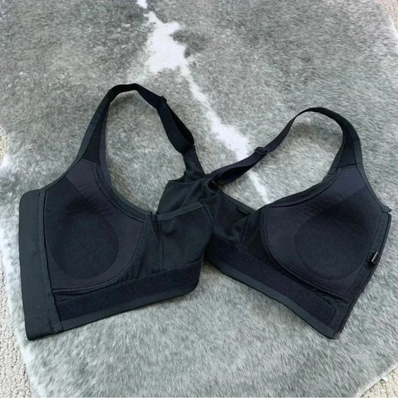 Adidas Ultimate Zip Front Sports Bra - Picture 7 of 10